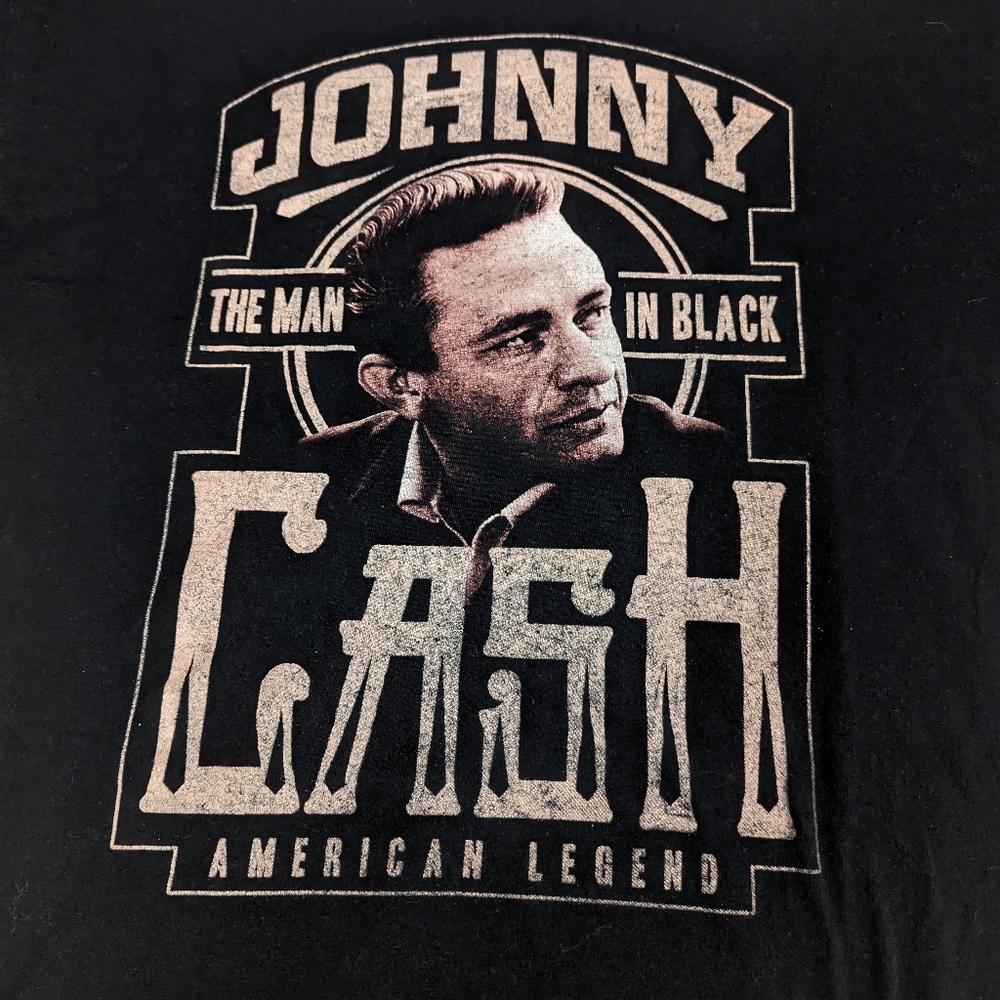 Johnny Cash The Man In Black American Legend Large